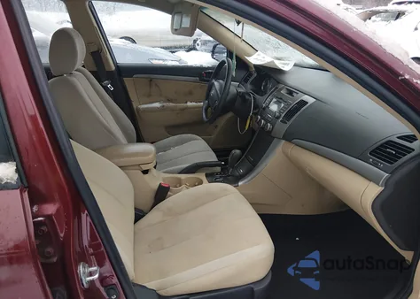 2009 Hyundai Sonata Gls from USA, damaged, VIN 5NPET46C29H410465